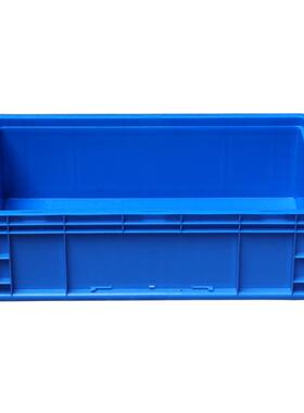 新款直销EU46168物流箱长方形周转箱蓝色灰色胶框600*400*168工厂