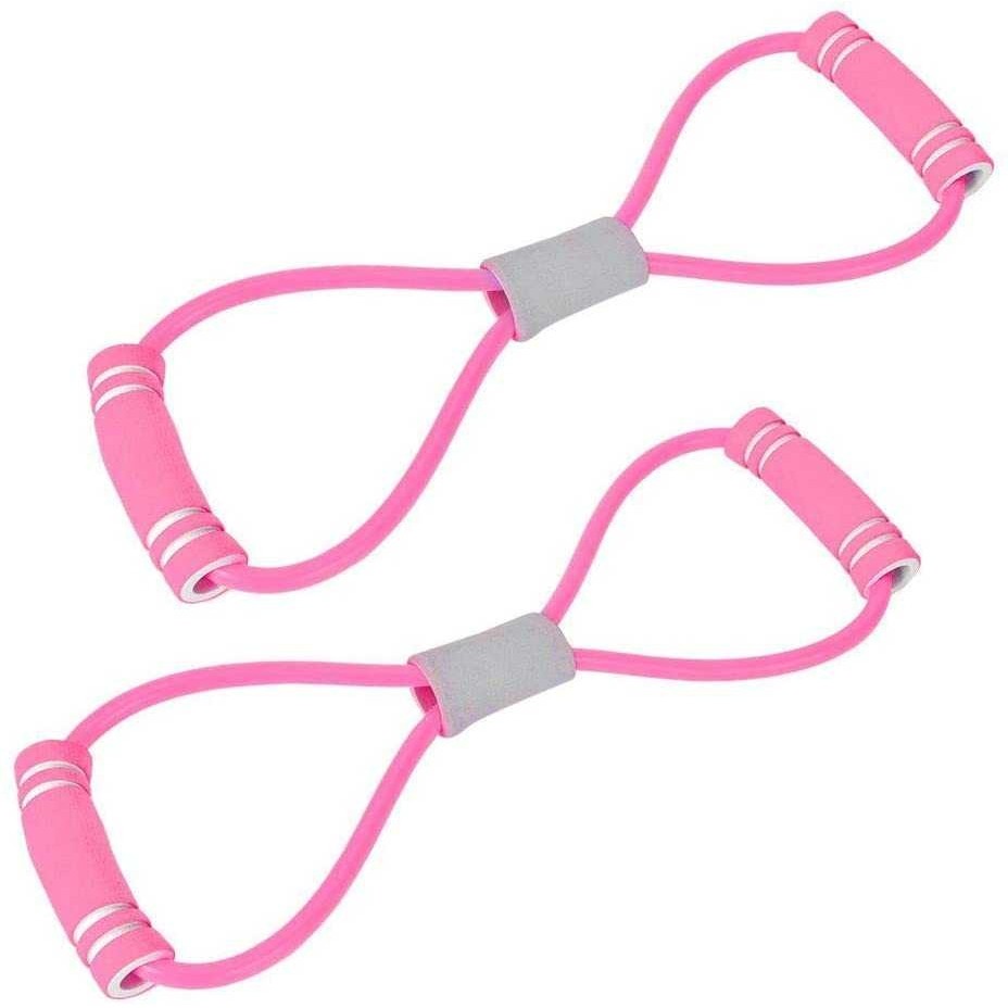 新款直销现货爆款TPE双色女生瑜伽普拉提弹力绳扩胸器8字拉力绳八,运动/瑜伽/健身/球迷用品,拉力绳/拉力器,淘宝优惠券,粉丝福利购,淘宝优惠卷