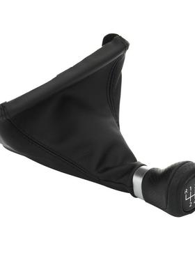 新款直销适用于E90换挡手球防尘套变速杆手球黑色5/6档汽车排挡头