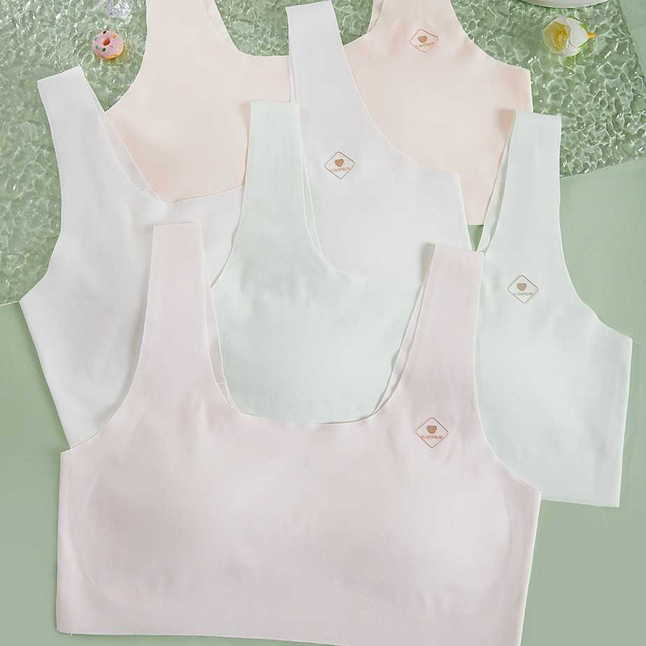 新款直销少女无痕内衣女中学生12-15岁青春发育期背心初中生女童