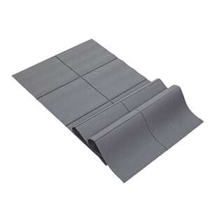 新款直销高密度PVC瑜伽垫便携式易折叠户外运动健身垫子Yogamat防