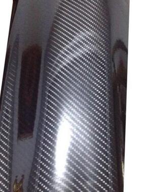 新款直销跨境爆款 黑色高光5D汽车碳纤维贴纸6D亮面内饰贴膜车身