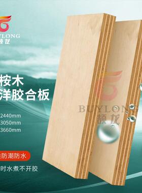 新款直销俄罗斯桦木海洋板FSC全桦胶合板BS1088船用多层板户外防
