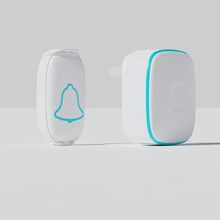 直销A808无线家用门铃交流数码 新款 一拖一呼叫器按键可设不同铃声