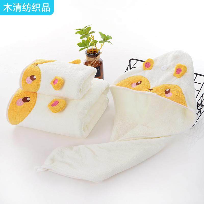 新款直销珊瑚绒干发帽女 吸水速干包头巾可爱加厚浴帽擦头巾卡通,居家布艺,干发毛巾,淘宝优惠券,粉丝福利购,淘宝优惠卷