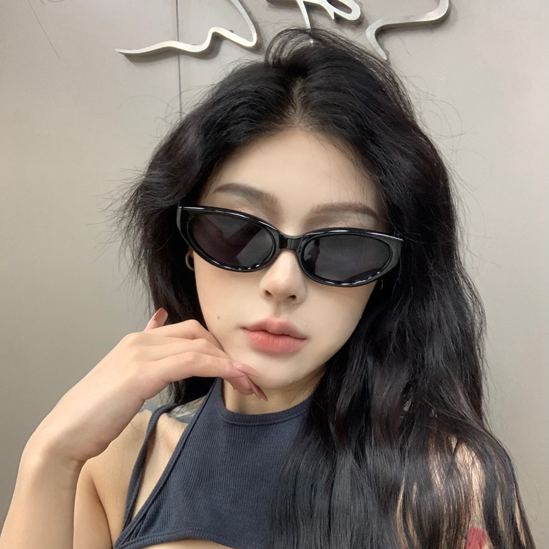 复古gm猫眼墨镜男女同款防紫外线