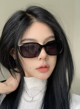 复古欧美风方形太阳眼镜防紫外线