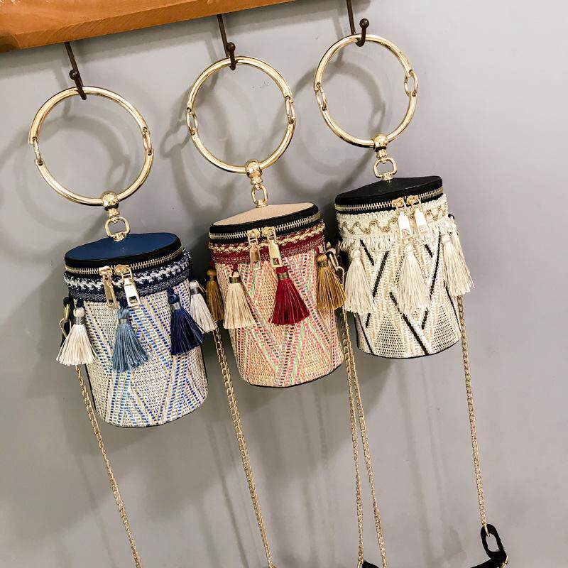 超火文艺流苏2019bags新款夏季斜挎包个性链条圆筒直销women在类目 服饰配件/皮带/帽子/围巾, 鞋包/皮带配件, 包配件, 包带中 - 来自Buy2taobao.com提供专业的淘宝代购服务