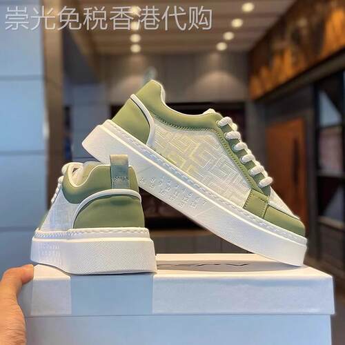 日常舒适穿搭Minimalism Aquaman夏季透气板鞋男厚底内增高小白鞋