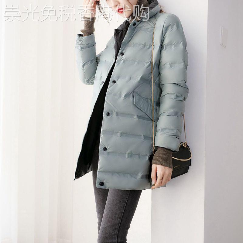 轻薄羽绒服女中长款2025新款白鸭绒双面穿妈妈羽绒服冬季外套女