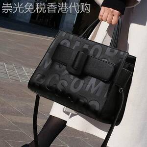 香港正品新款包包女斜挎包时尚百搭大包大气手提包真皮单肩女包潮