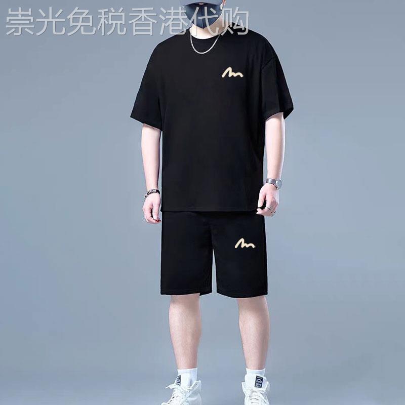 潮牌短裤男夏透气宽松直筒美式潮五分大码百搭休闲运动篮球短裤