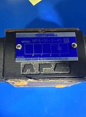 YUCIYUKEN MPAC-01-2-40液压油阀