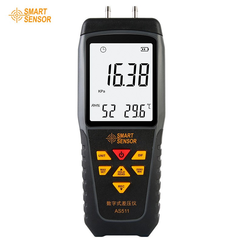 希玛AS510微压力s表数字压力压差计洁净手术室气体压力仪