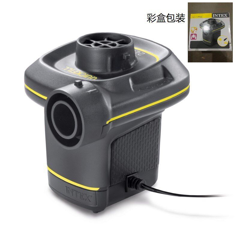 INTEX66640家用电泵intex66634家车两用充气泵 充Z放2用气泵