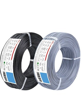 细外径音频线2851-30awg 2 3 4 5 6 7芯P黑色灰色带缠绕屏蔽信号