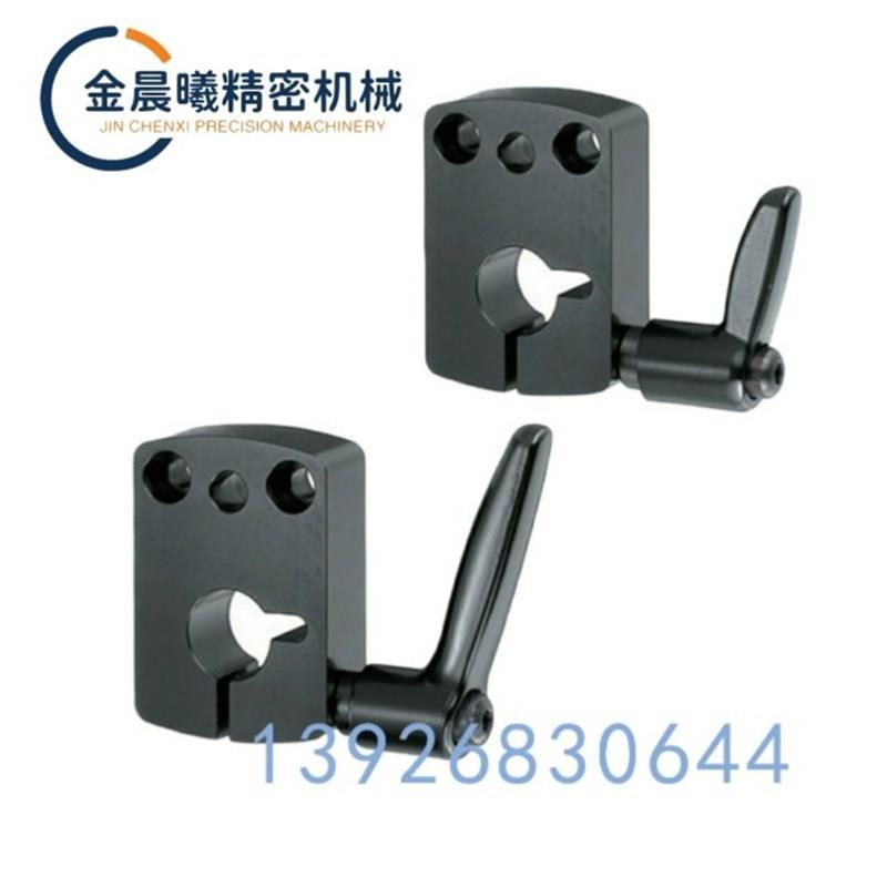 铝合金氧化黑DPNKM小型位置显示器夹板DPNK LKF01-D8/D10/D12/D14