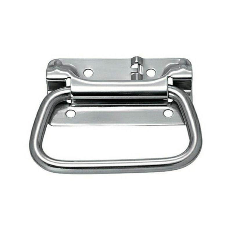 弹簧折叠拉手XAJ51/56-L10x2自动回位覆位把手UWUASP102工具箱提