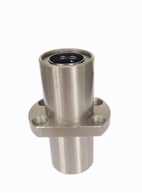 LHMCW/LHMCWM-6/8/10/12/13/16/20/25中间双切边法兰直线轴承双衬