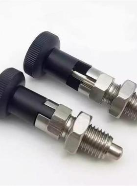 SXPA SXPK覆位m型尼龙头旋钮柱塞 不锈钢细牙分度销ZAM02 ZAM12