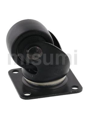 替代米思米K-100HB2-40-PA脚轮 重型低座活动脚轮