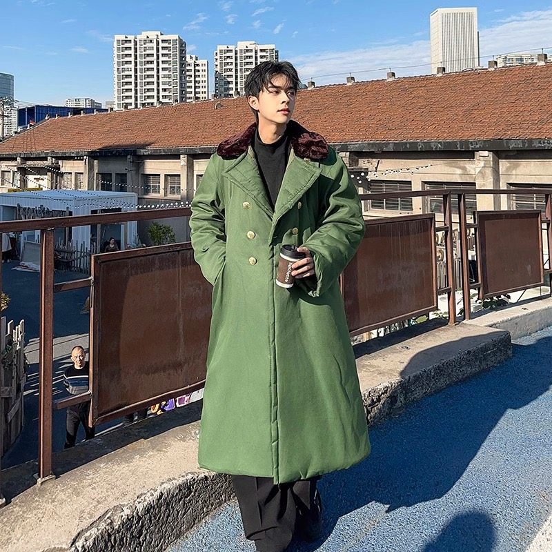 老北京东北棉大衣冬季加厚长款棉衣保暖防寒服可拆卸男女服棉衣服