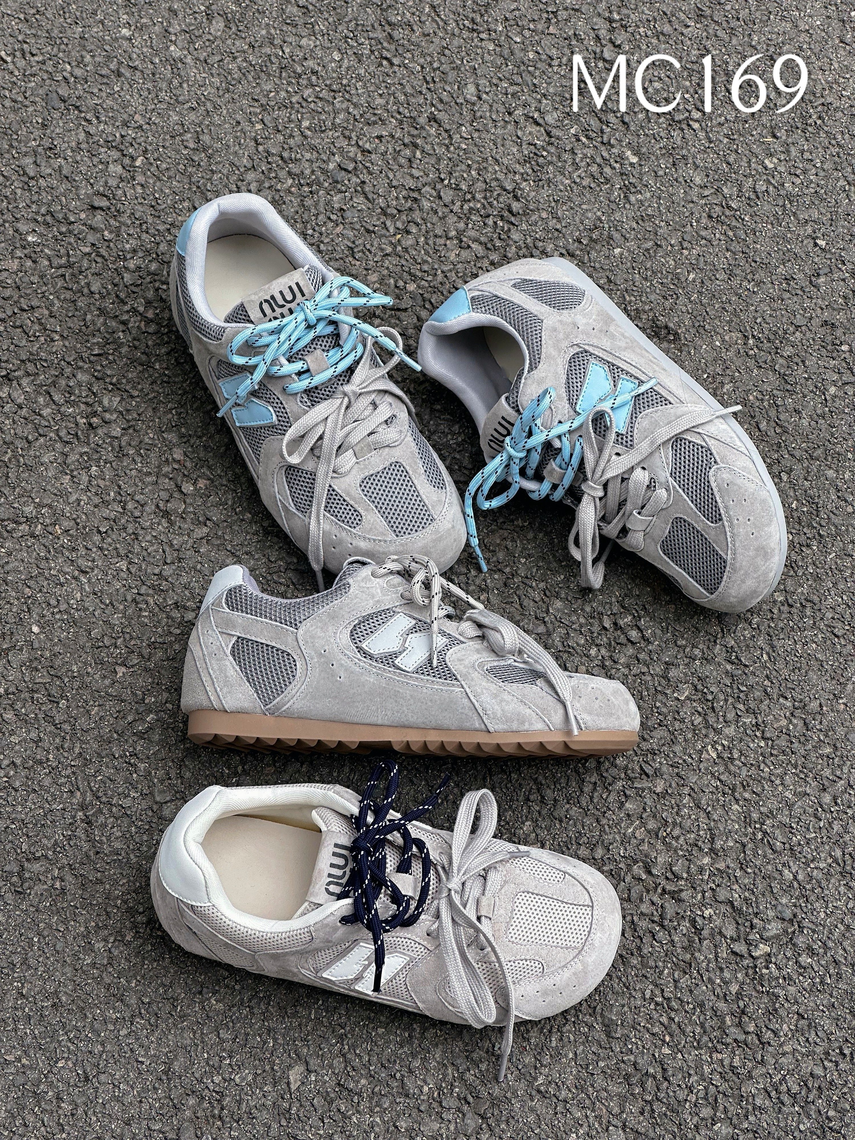 磨砂真皮厚底拼色德训鞋女2026春季新款百搭双鞋带网面运动休闲鞋,女鞋,时尚休闲鞋,淘宝优惠券,粉丝福利购,淘宝优惠卷