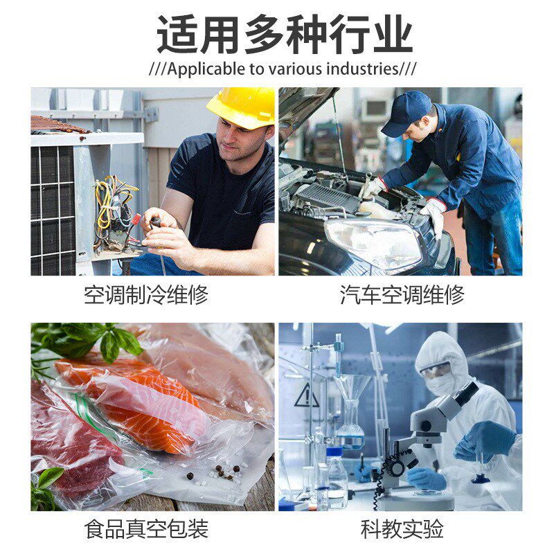 温岭小型b真空泵4CFM/110V/60HZ单级1.5升实验室配套小型