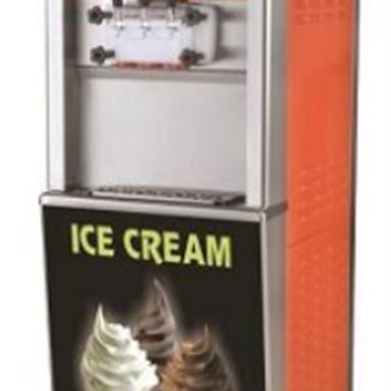 冰之乐BQLf-825冰激凌机商用小型立式雪糕机圣代甜筒机冰淇淋机器