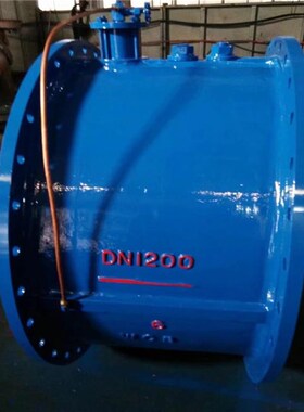 HH49X-10C 型消声缓闭止回阀 蝶式微阻缓闭止回阀X WCB材质