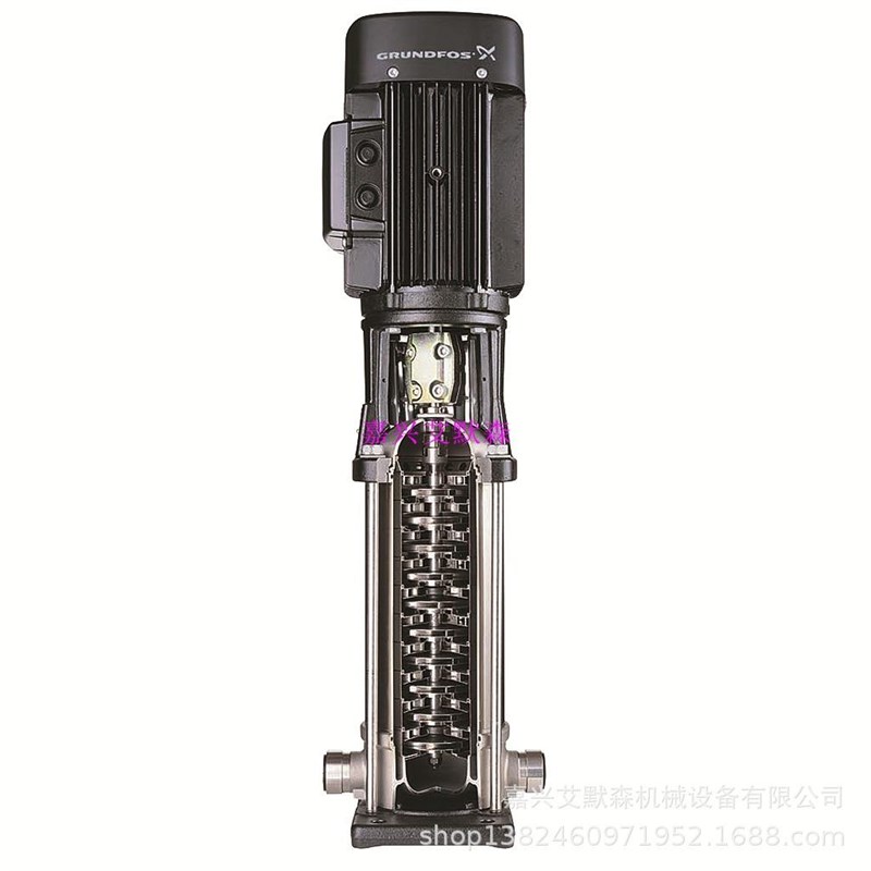 泵100CDLF65v-40-2立式多级离心泵,316L材质