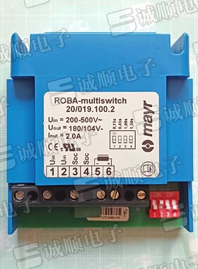 mayr 20/019.1j00.2 ROBA -multiswitch 2.0A 200-500V~ 8185591