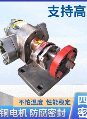 电动304不锈钢齿轮泵pKCB-83.333.318.3齿轮油泵食品泵头