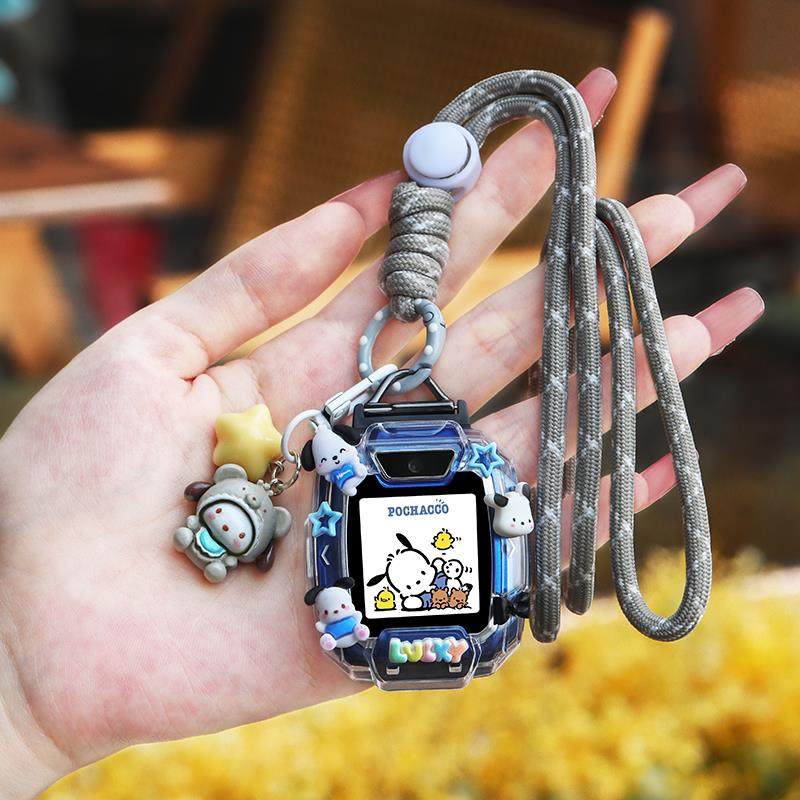 适用华为AHP-AL10手表5XPro表带5男女生挂链4X表坠3Pro卡通吊绳3S