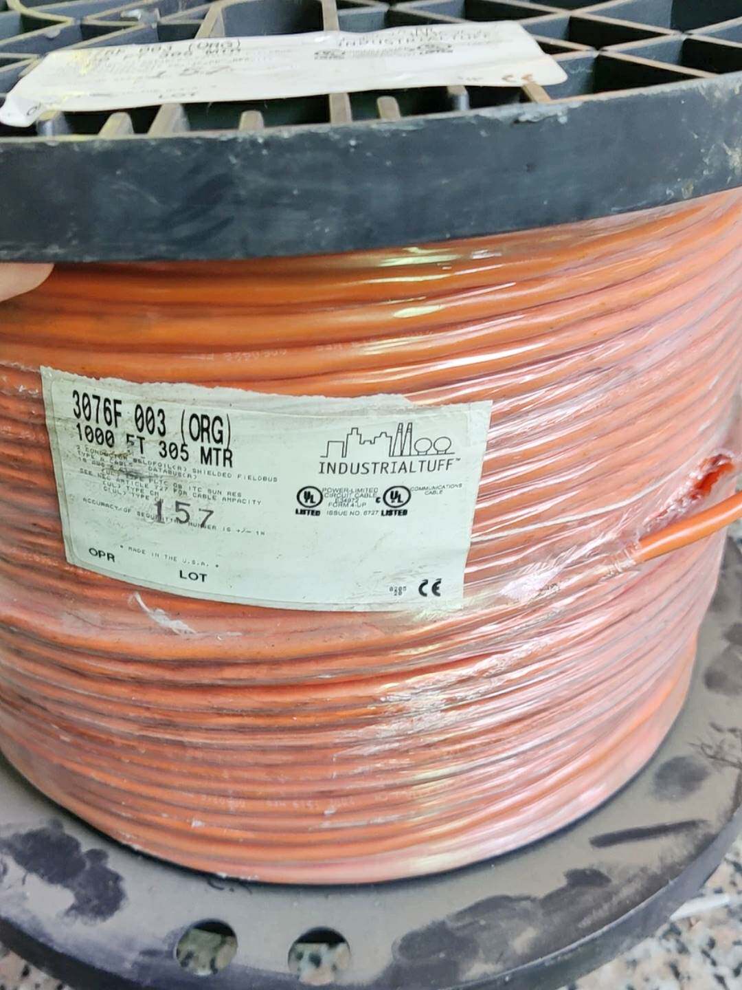 美国belden百通3076f 2芯18awg现场总线profibus dmx512 灯光线