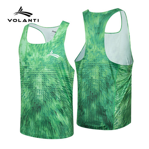 沃兰迪无袖运动跑步吸汗速干背心