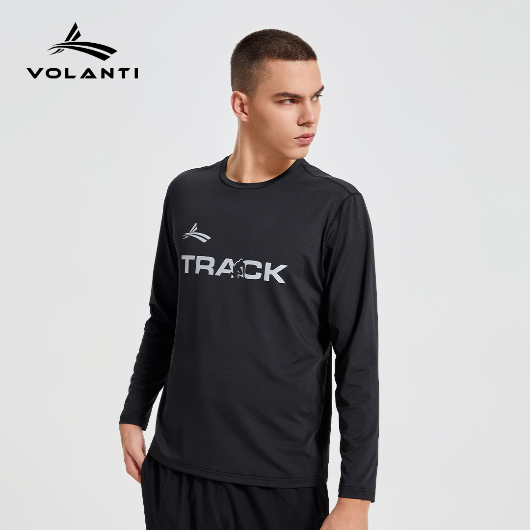 沃兰迪闪电运动速干长袖T恤 跑步男女圆领透气健身田径训练,运动/瑜伽/健身/球迷用品,田径运动服,淘宝优惠券,粉丝福利购,淘宝优惠卷