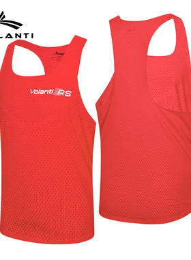 沃兰迪VOLANTI运动背心田径背心跑步健身背心速干排汗轻薄透气