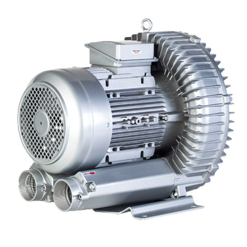 铝合金高压风机f LD075H43R18漩涡鼓风机 7.5KW 真空吸附上料风机
