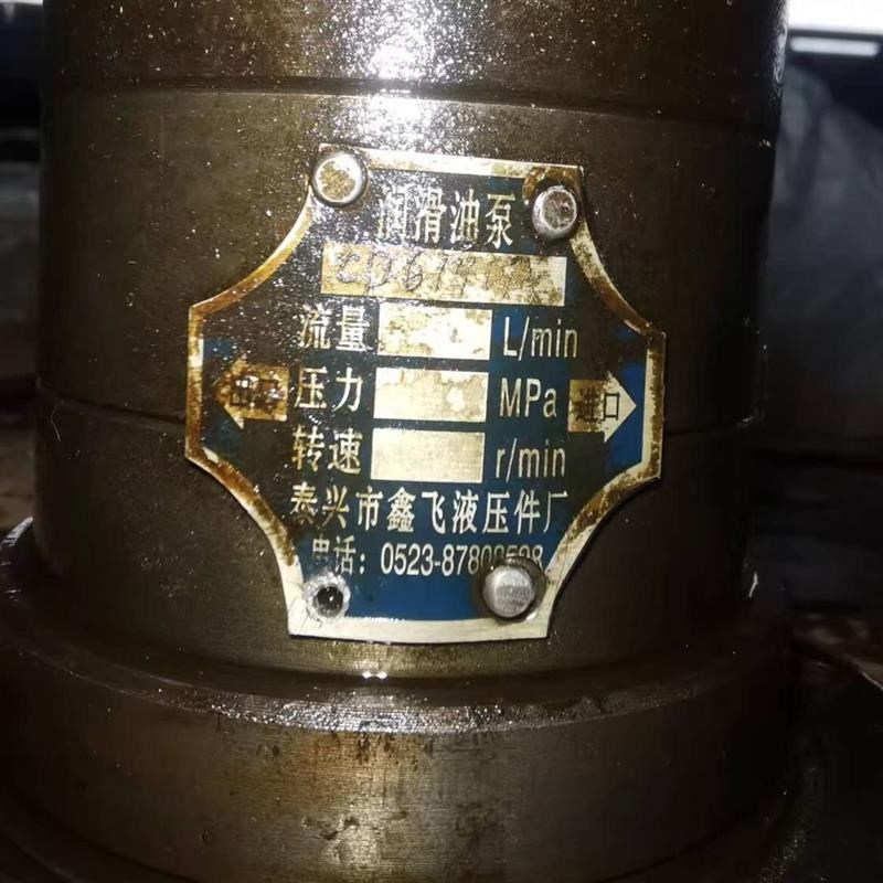 泰兴鑫飞液压CD6140A油泵CD6150A厂齿轮箱床头箱润.滑摆线油泵