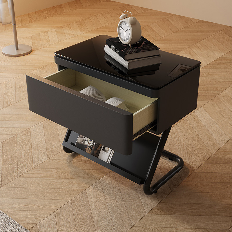 新款意式轻奢极简床头柜