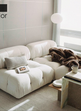 artcolor/现代简约沙发北欧客厅羊羔绒沙发网红款沙发小户型