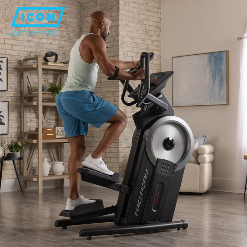 ICON爱康登山椭圆机HL多功能间歇训练登山爬楼梯磁控踏步家用健身