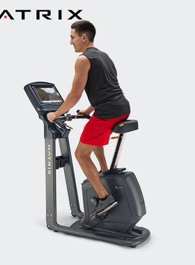 乔山健身车U50家用立式电磁控动感自行车室内骑行有氧健身房器材