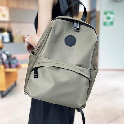 新款旅行轻便双肩包女防水大容量牛津布揹包休闲百搭高级感电脑包