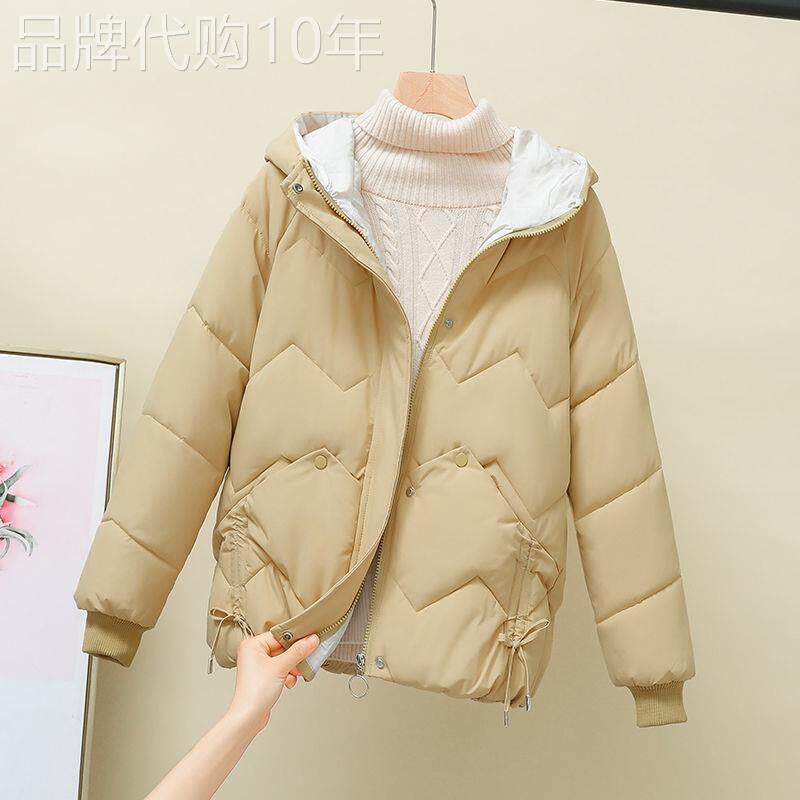 羽绒棉服女冬季加厚2025年新款时尚短款小个子棉衣棉袄面包服外套