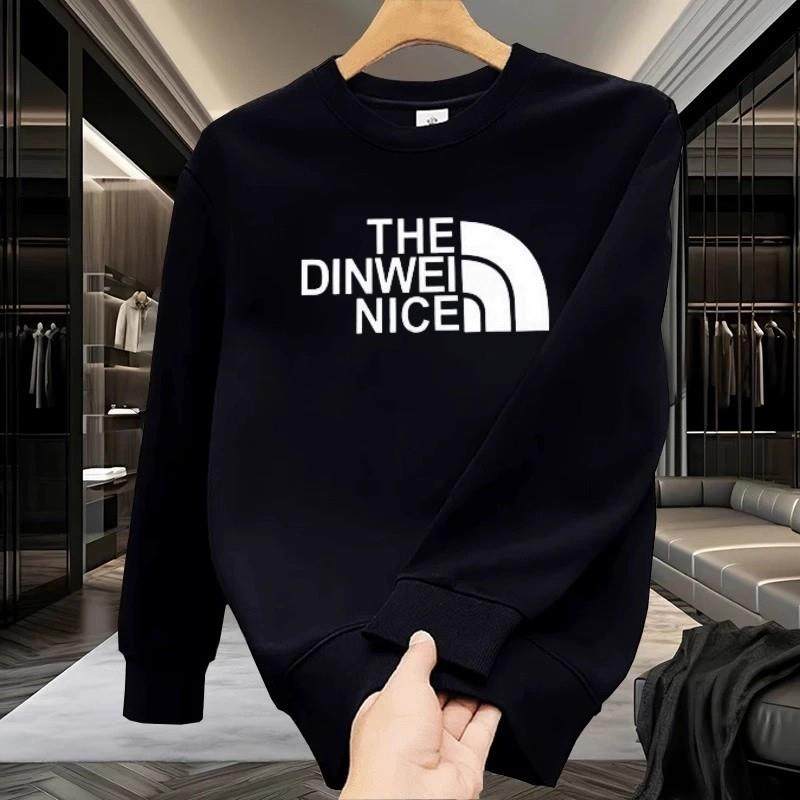 香港潮牌高端春秋季卫衣男女情侣长袖圆领宽松套头加绒休闲上衣男