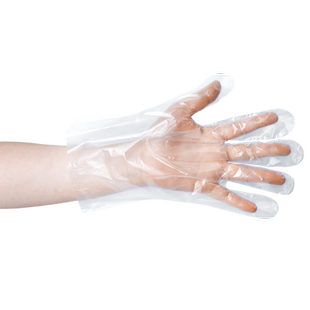 医用一次性的手套PE检查薄膜手套加厚塑料透明家用医疗生防护