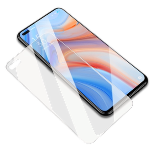 星彦适用oppo钢化膜opporeno6/7手机膜reno14/13全屏a72/a93/a36贴reno5/4se膜k9x/k10/k11高k13r17清findx8s