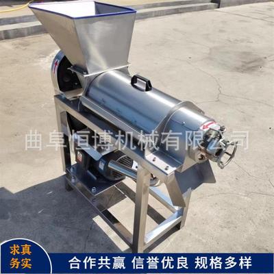 工业不锈钢果蔬榨汁机 大型商用生姜螺旋榨汁机 新疆石榴榨汁机